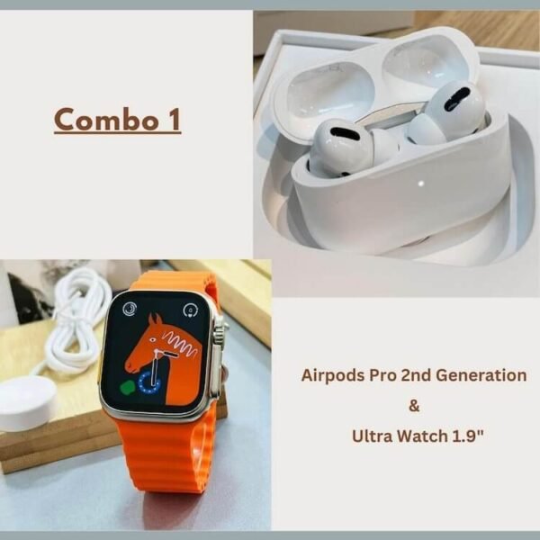 Airpods Pro 2 and Ultra Smartwatch