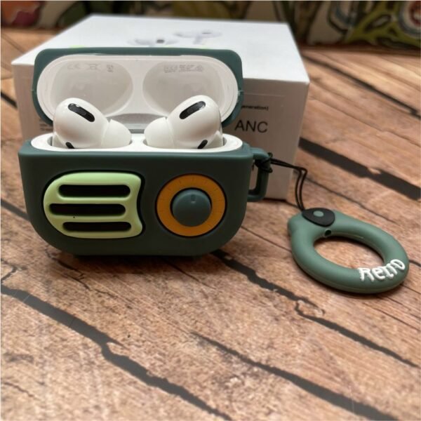 Radio Case with AirPods Pro 2nd-Gen Green